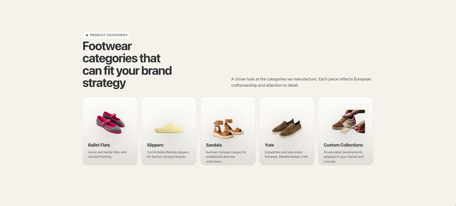 Footwear Production